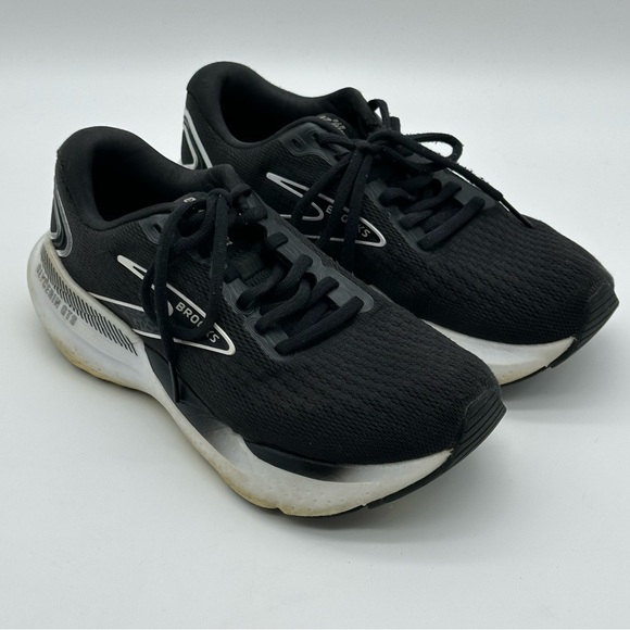 Brooks Shoes - Brooks Glycerin GTS Women's Black and White Running Shoes